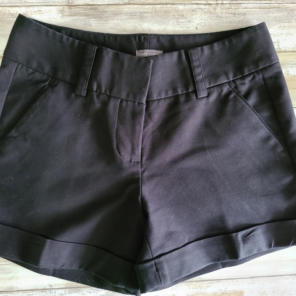 Black shorts w/ wide waistband